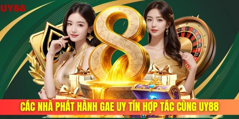 Uy88 hợp tác với nhiều nhà phát hành game uy tín